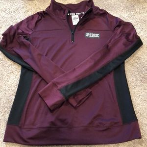 Pink 1/4 zip up